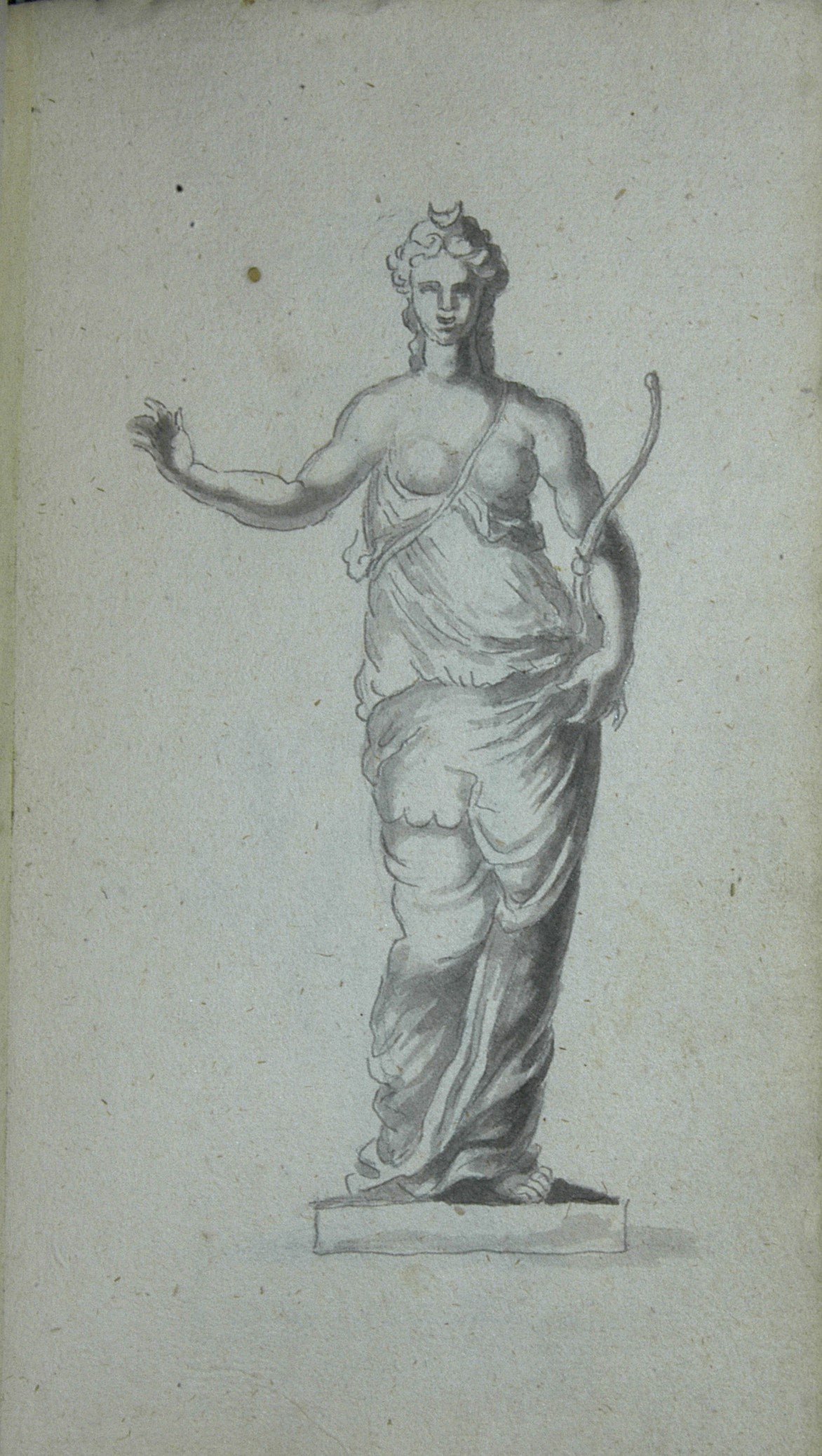 Artemis mit Bogen und Mondsichel (Winckelmann-Museum Stendal CC BY-NC-SA)