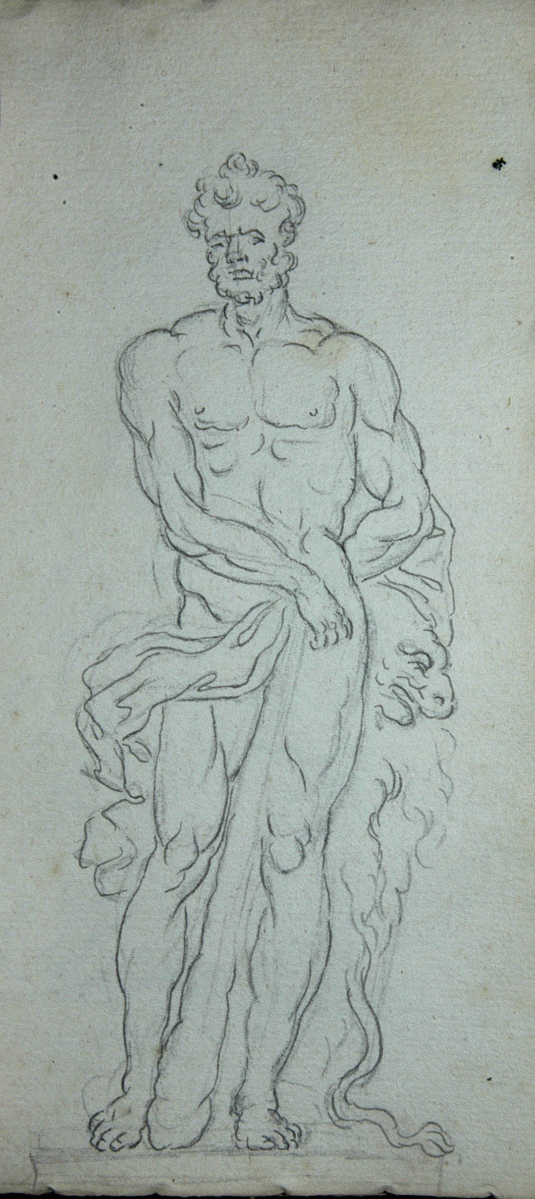 Herakles mit Keule und Löwenfell (Winckelmann-Museum Stendal CC BY-NC-SA)