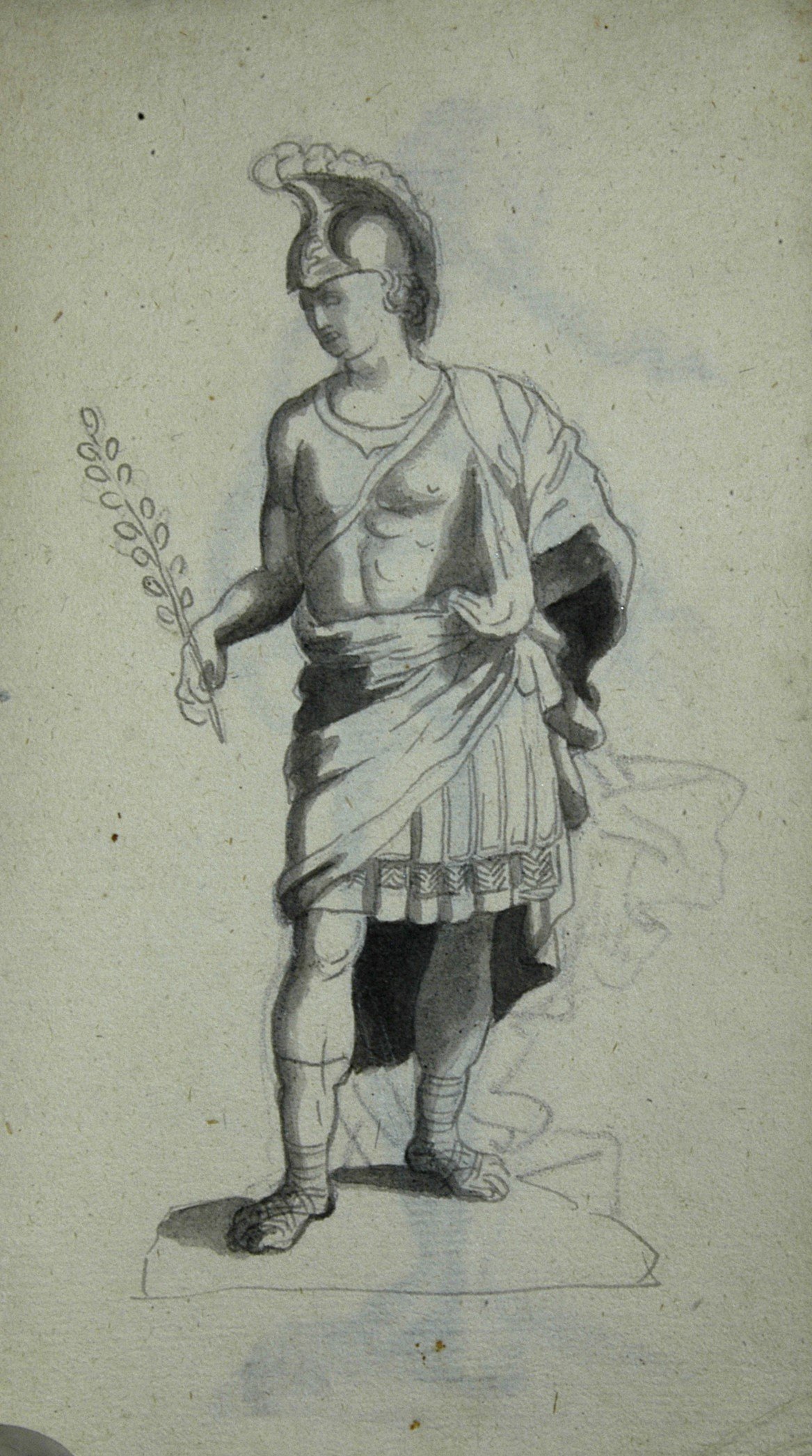 junger Mann mit Zweig in der Hand (Winckelmann-Museum Stendal CC BY-NC-SA)