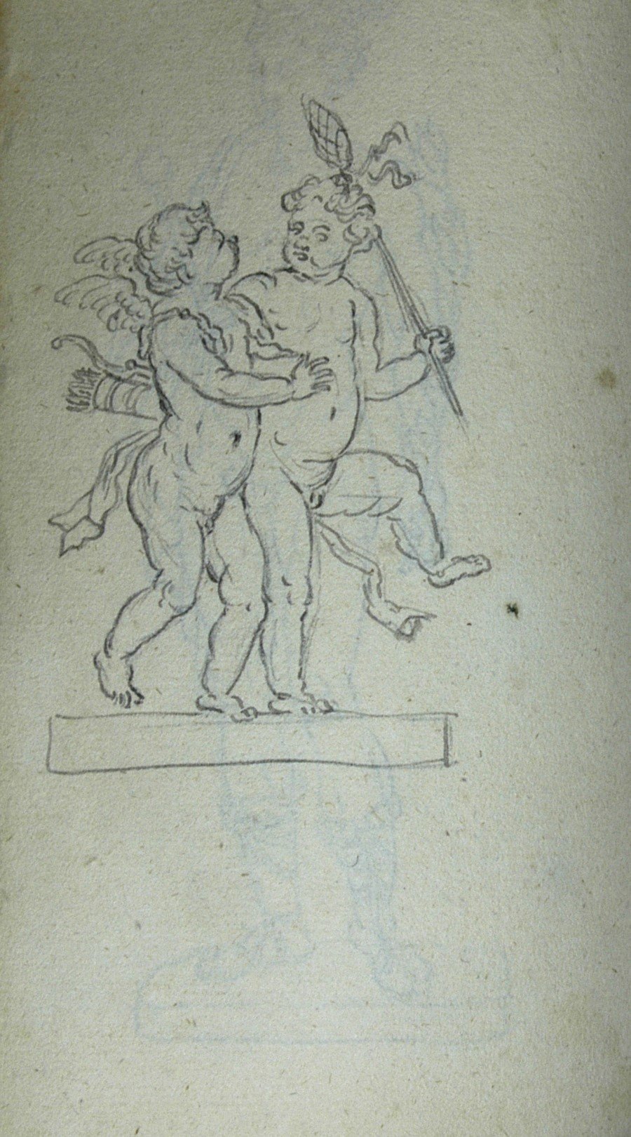 Eros und Putto mit Thyrsos (Winckelmann-Museum Stendal CC BY-NC-SA)