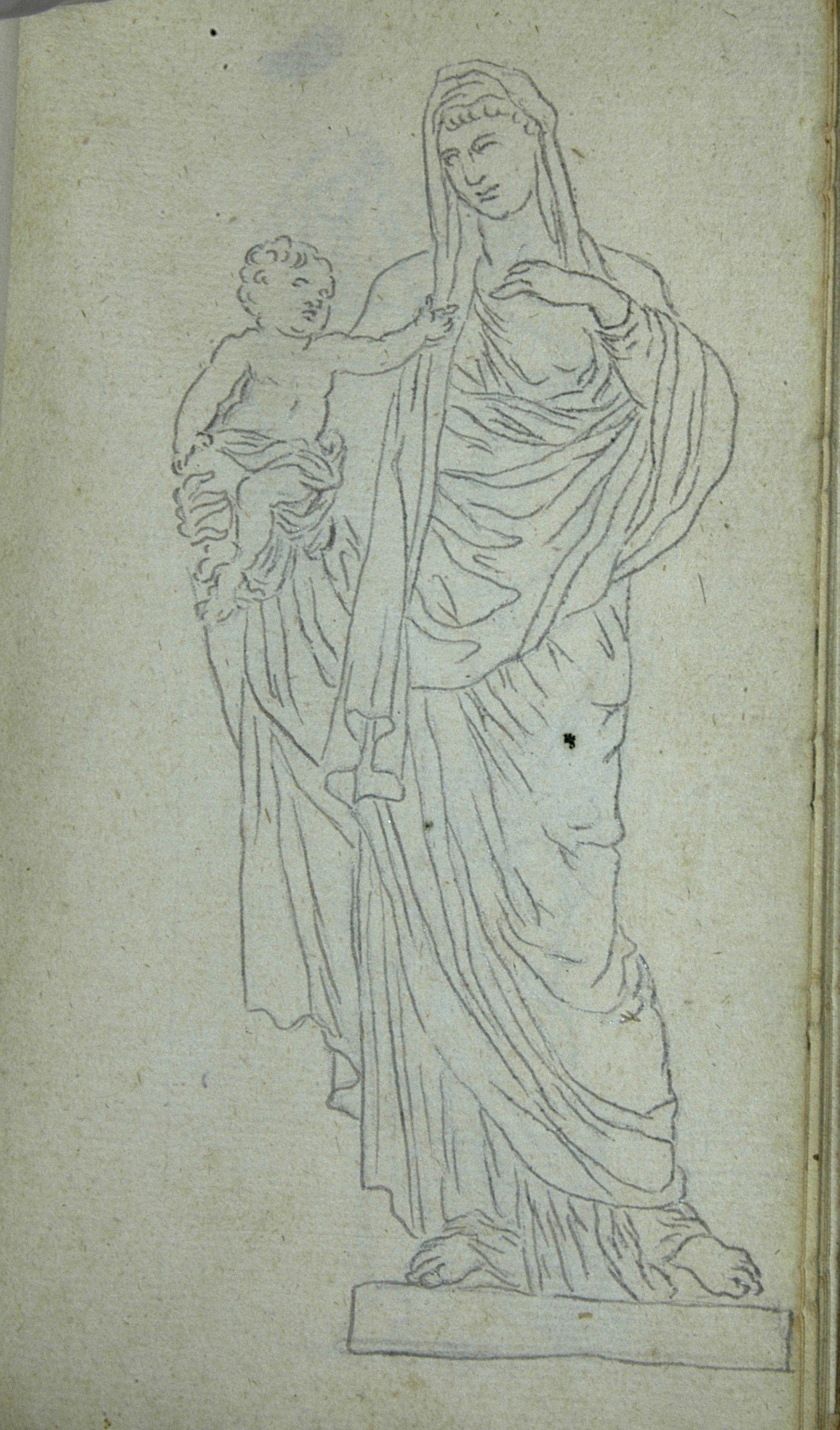 junge Frau mit Knaben auf dem Arm (Eirene mit Ploutosknaben?) (Winckelmann-Museum Stendal CC BY-NC-SA)