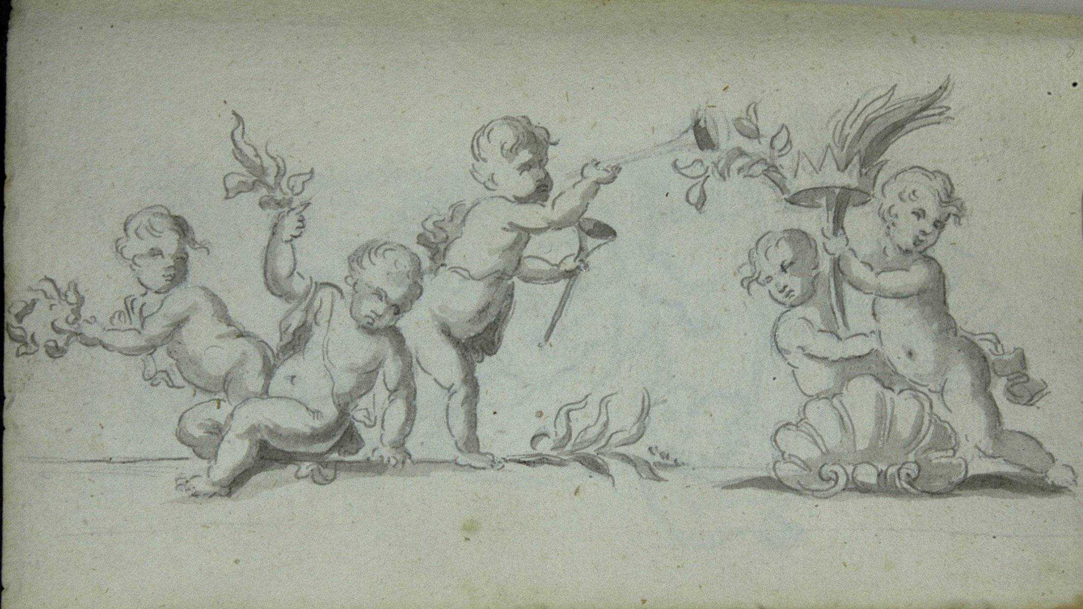 Figurengruppe mit fünf Putti (Winckelmann-Museum Stendal CC BY-NC-SA)