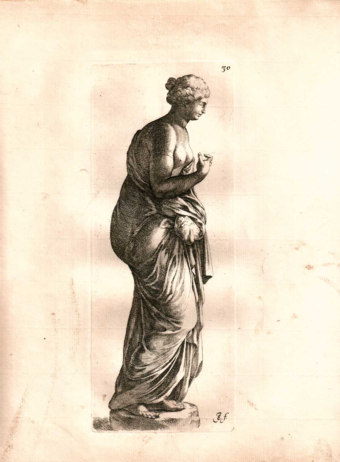 Frauenstatue mit Vogel (Leda?) (Winckelmann-Museum Stendal CC BY-NC-SA)