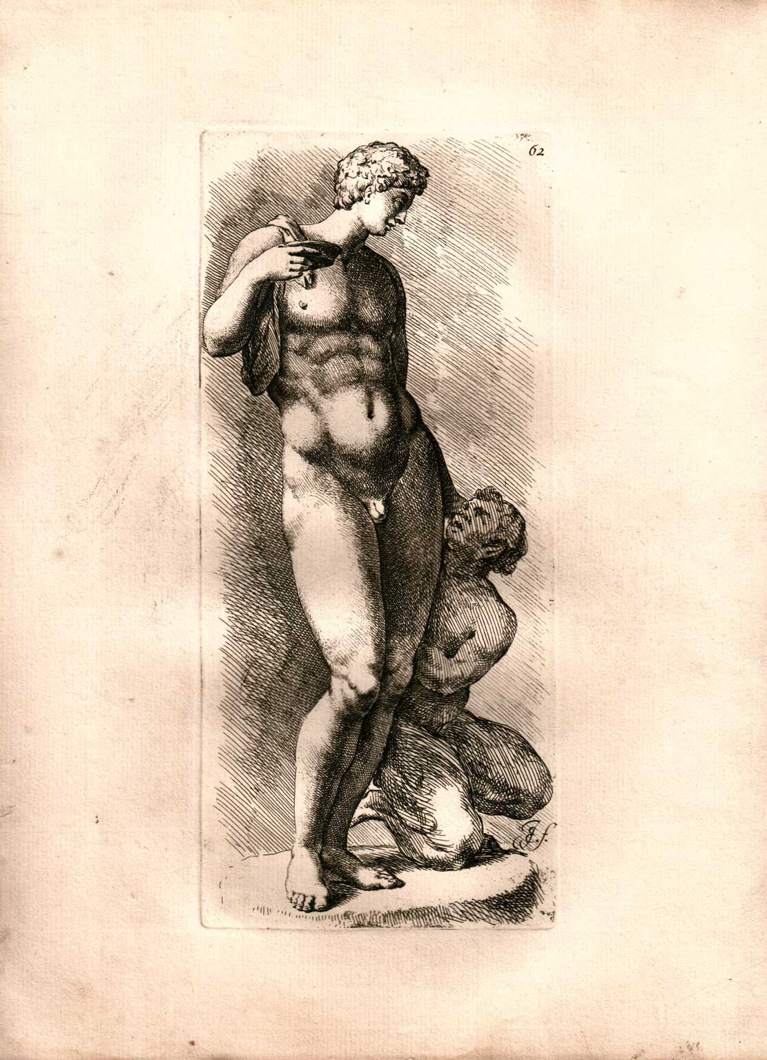 Dionysos mit kniendem Satyr (Winckelmann-Museum Stendal CC BY-NC-SA)