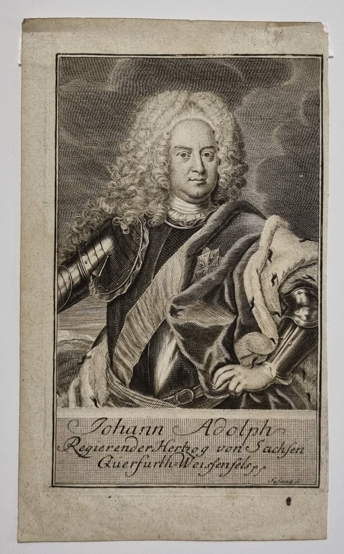 Porträt von Johann Adolf II. Herzog von Sachsen-Weißenfels (Museum Weißenfels - Schloss Neu-Augustusburg CC BY-NC-SA)
