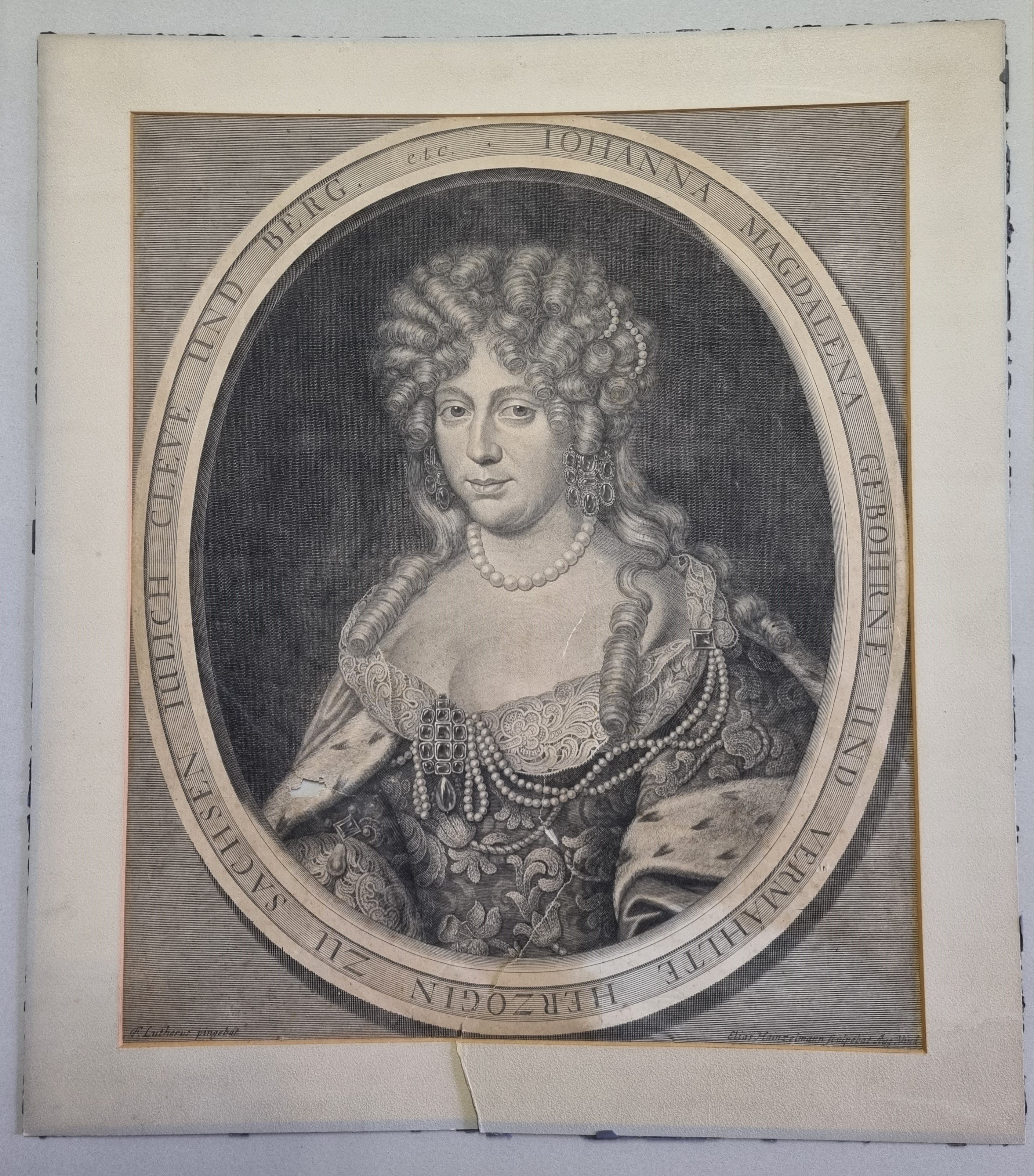 Porträt von Herzogin Johanna Magdalena zu Sachsen-Jülich-Cleve-Berg (Museum Weißenfels - Schloss Neu-Augustusburg CC BY-NC-SA)