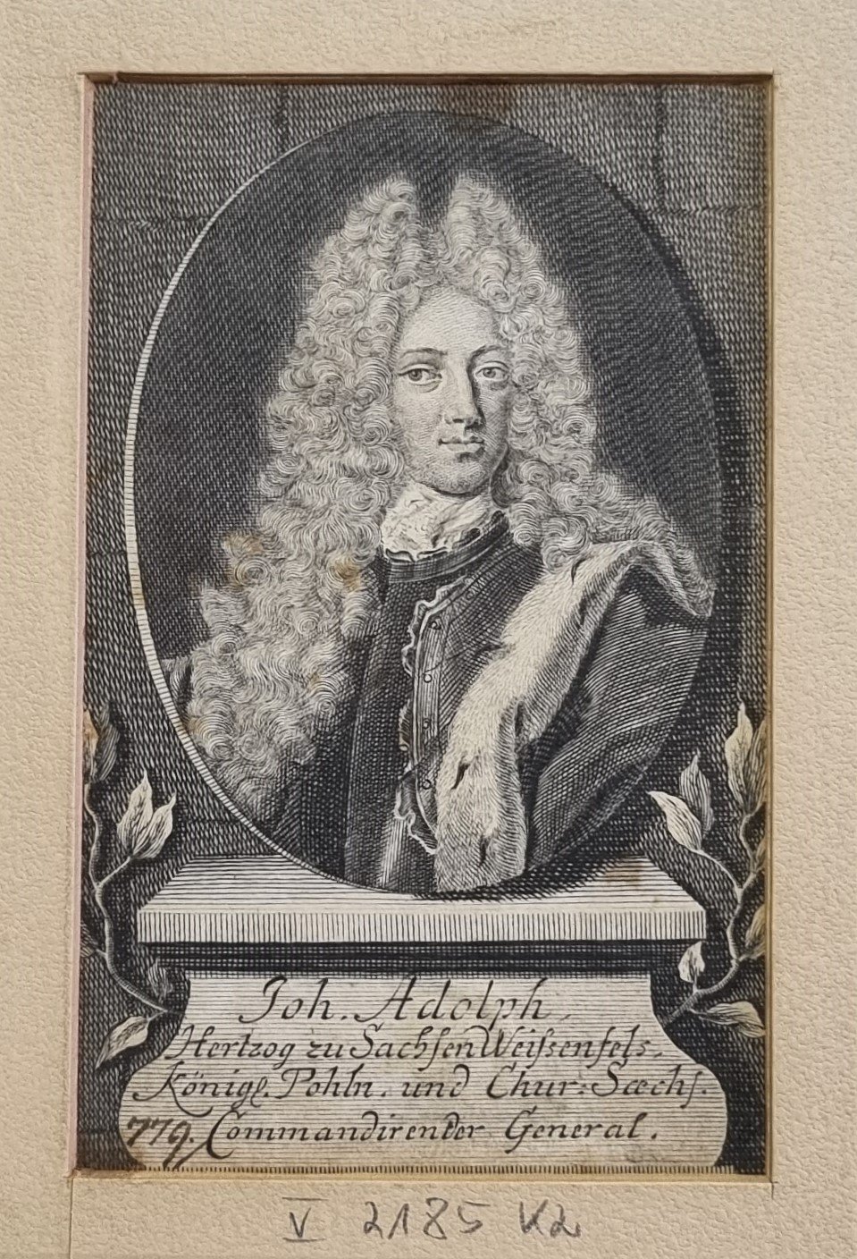 Porträt von Johann Adolf II. Herzog von Sachsen-Weißenfels (Museum Weißenfels - Schloss Neu-Augustusburg CC BY-NC-SA)