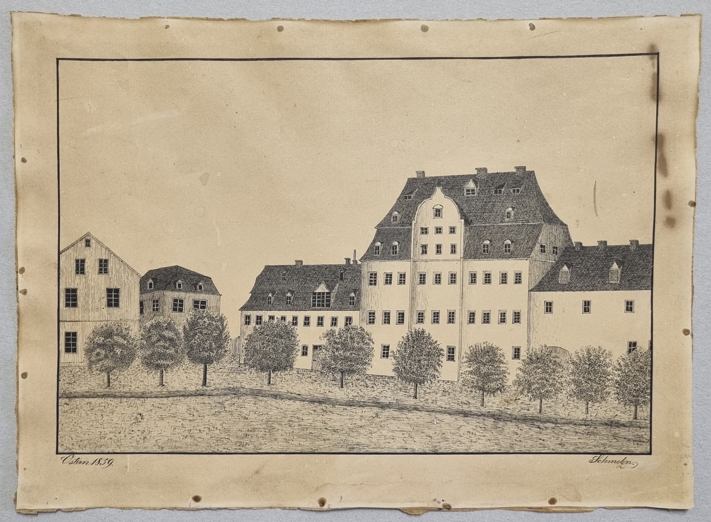 Stadtschule Weißenfels, Ostern 1859 (Museum Weißenfels - Schloss Neu-Augustusburg CC BY-NC-SA)