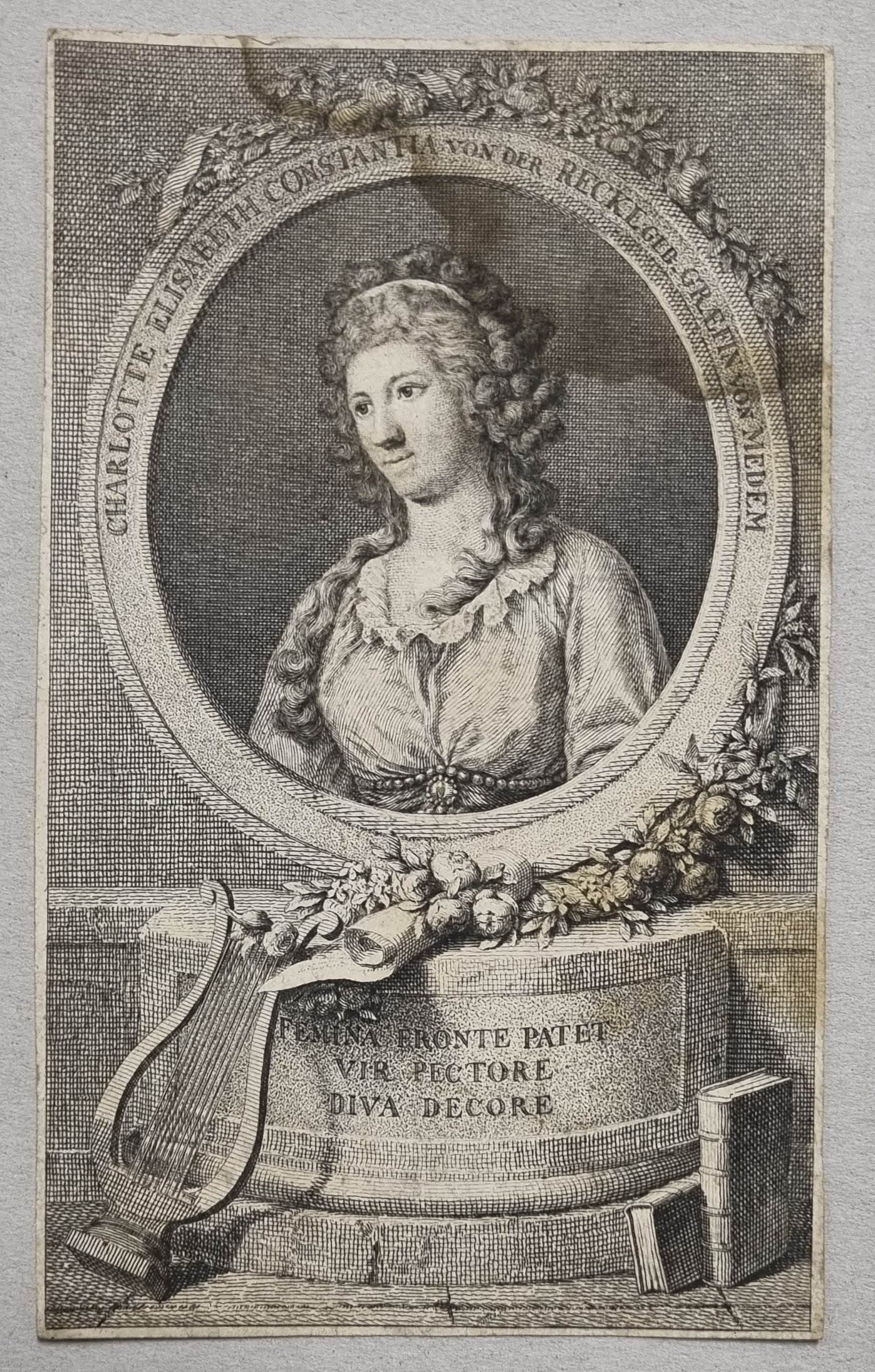 Porträt von Charlotte Elisabeth Constantia von der Recke (Museum Weißenfels - Schloss Neu-Augustusburg CC BY-NC-SA)
