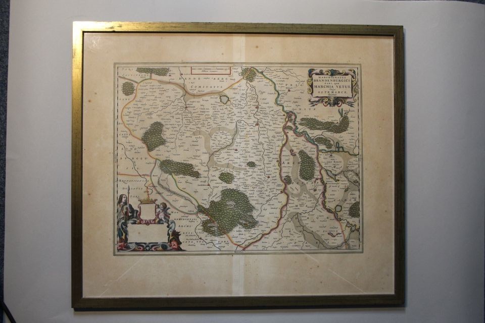 Karte der Altmark (Prignitz-Museum CC BY-NC-SA)