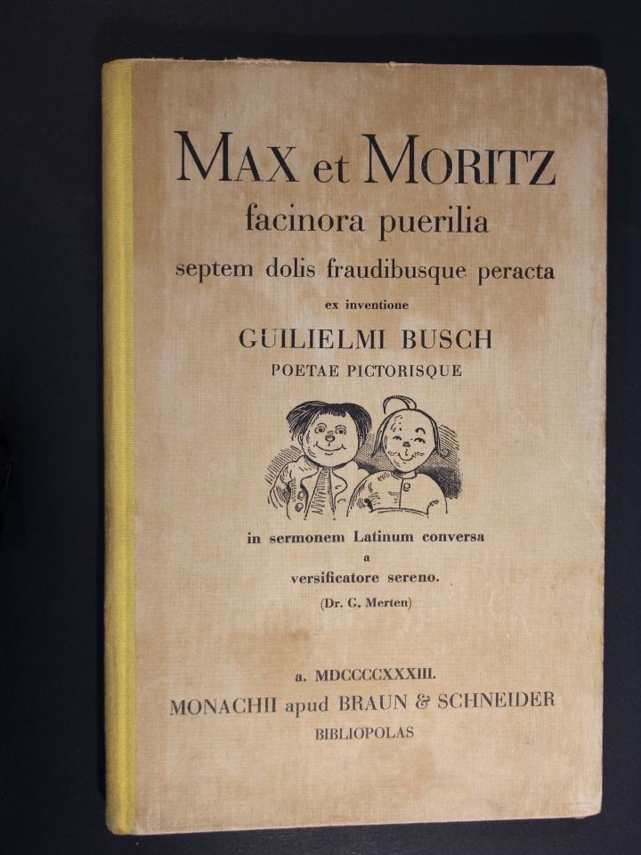 Max und Moritz auf Latein (Prignitz-Museum CC BY-NC-SA)