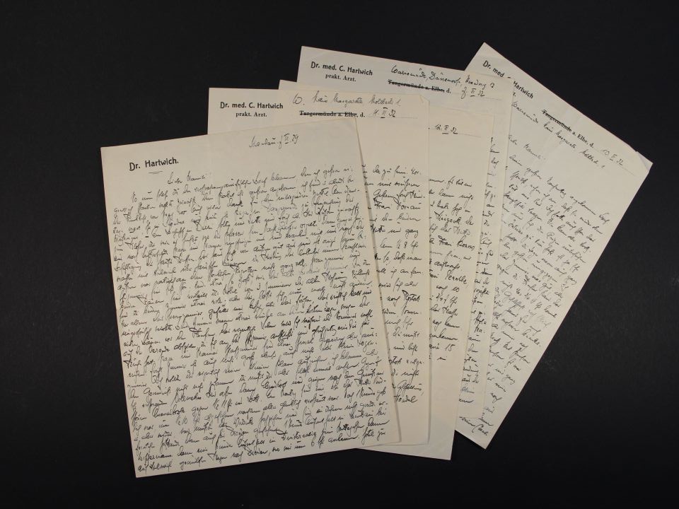 Briefe von Carl Hartwich (Prignitz-Museum CC BY-NC-SA)