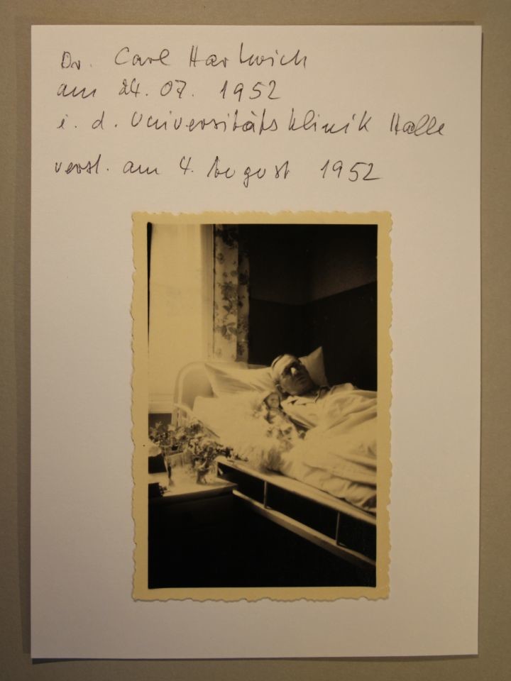 Carl Hartwig auf dem Totenbett (Prignitz-Museum CC BY-NC-SA)