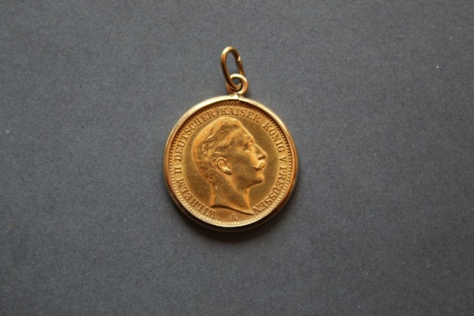 Goldmark von 1909 (Prignitz-Museum CC BY-NC-SA)