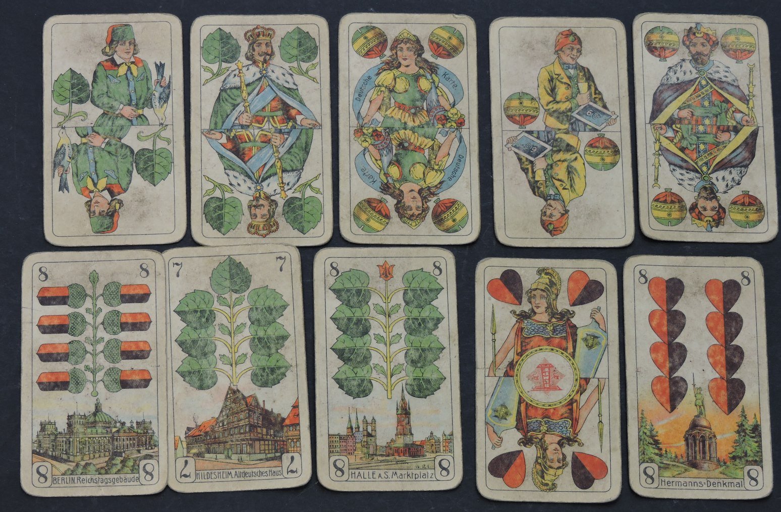Skatkarten, deutsches Blatt (Kreismuseum Jerichower Land, Genthin CC BY-NC-SA)