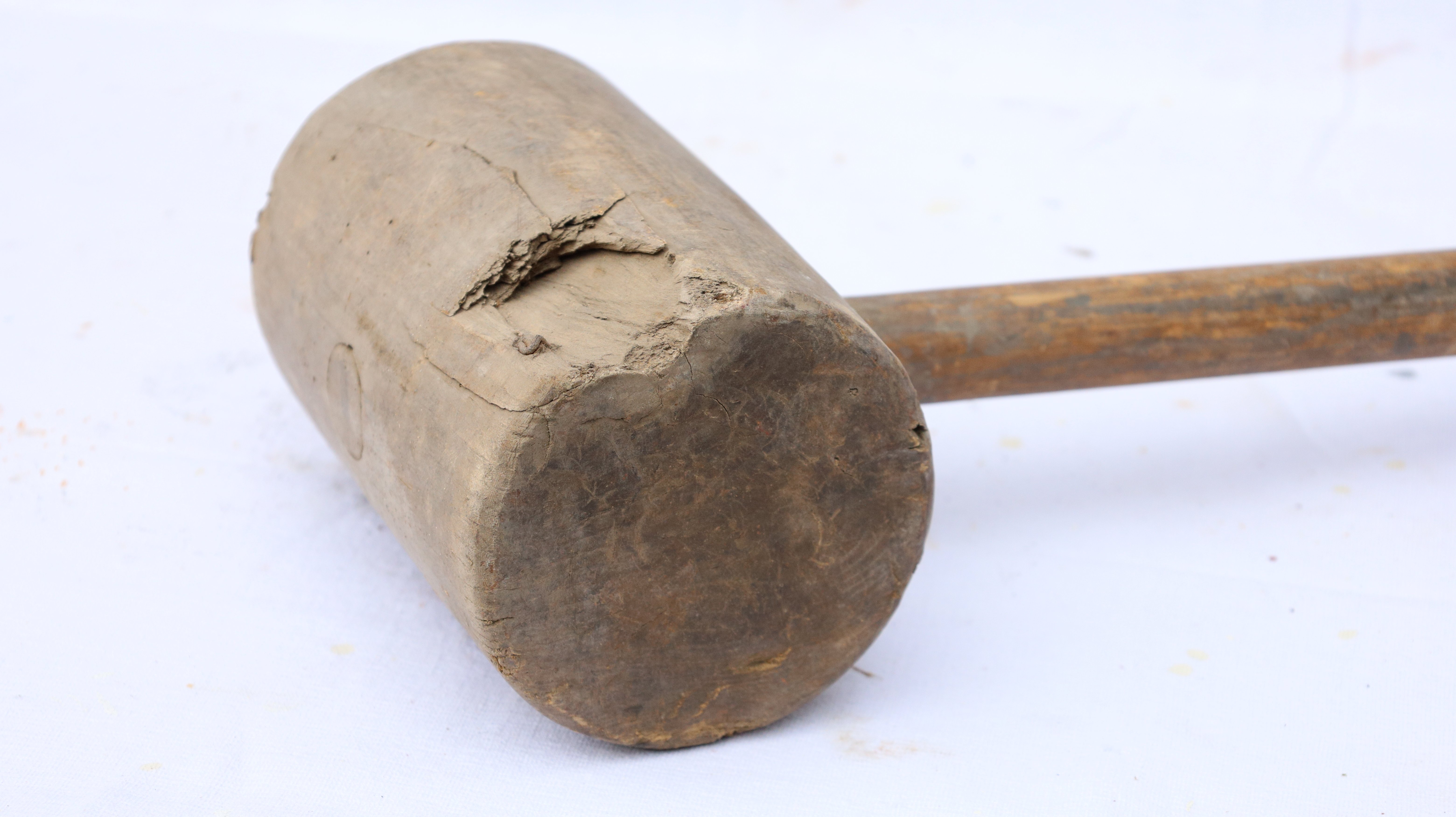 Vorschlaghammer aus Holz (Kreismuseum Jerichower Land, Genthin CC BY-NC-SA)