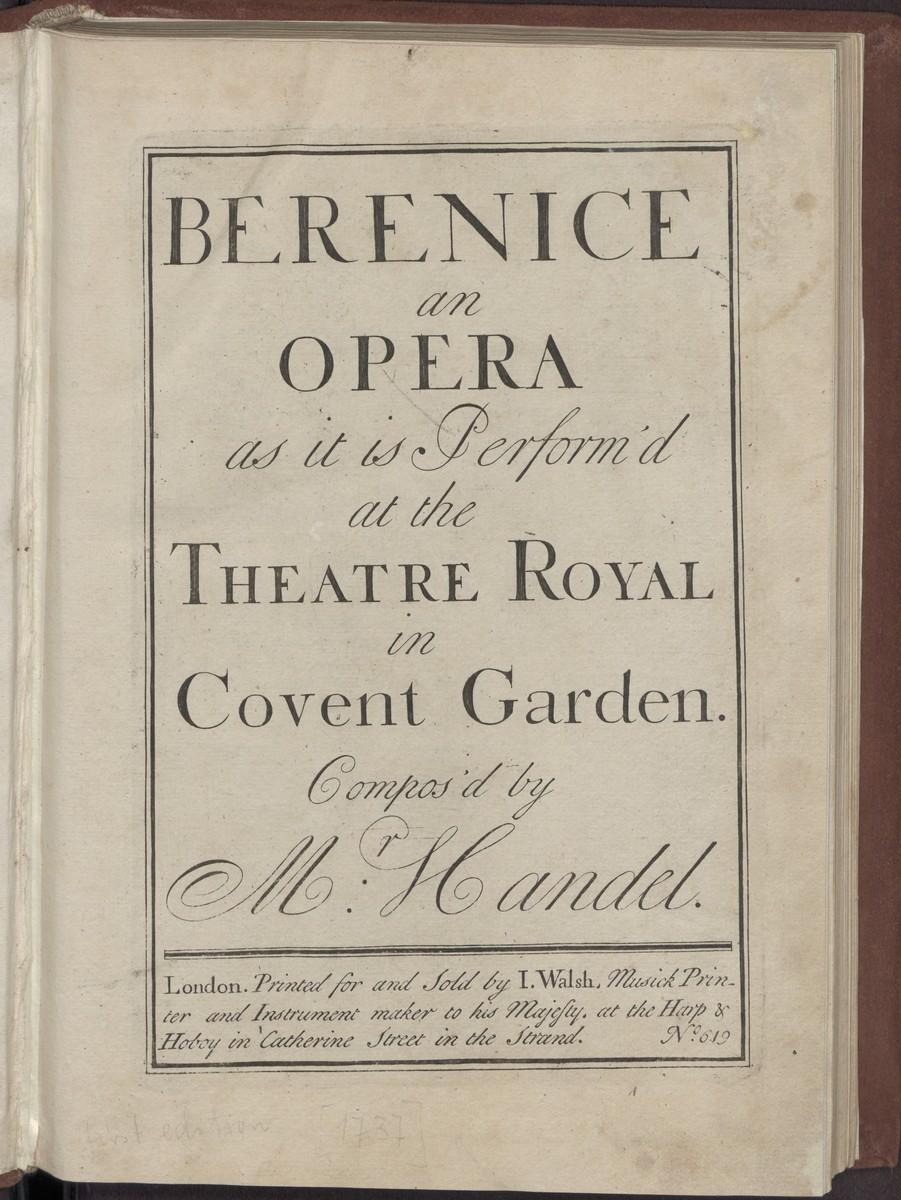 Berenice, an opera, Abbildung 3 (Stiftung Händel-Haus Halle CC BY-NC-SA)