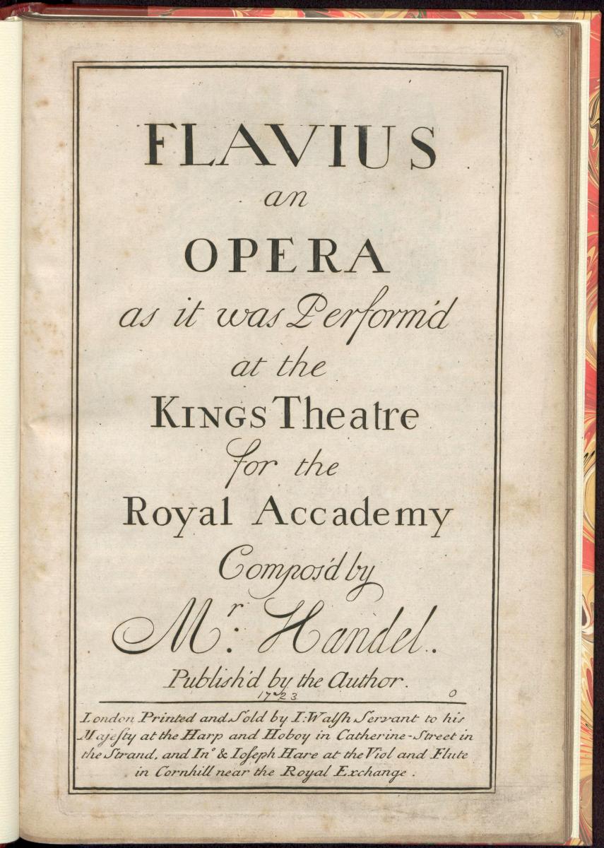 Flavius, an opera, Abbildung 7 (Stiftung Händel-Haus Halle CC BY-NC-SA)