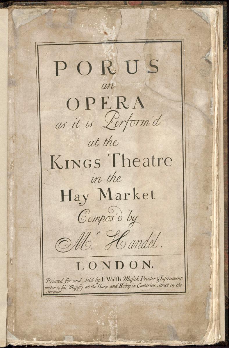 Porus, an opera, Abbildung 5 (Stiftung Händel-Haus Halle CC BY-NC-SA)