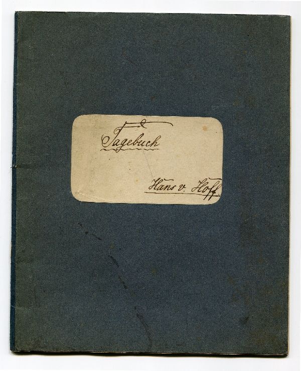 Tagebuch, Hans von Hoff "Wie ich die großen Ferien 1891 verbrachte" (Schloß Wernigerode GmbH RR-F)