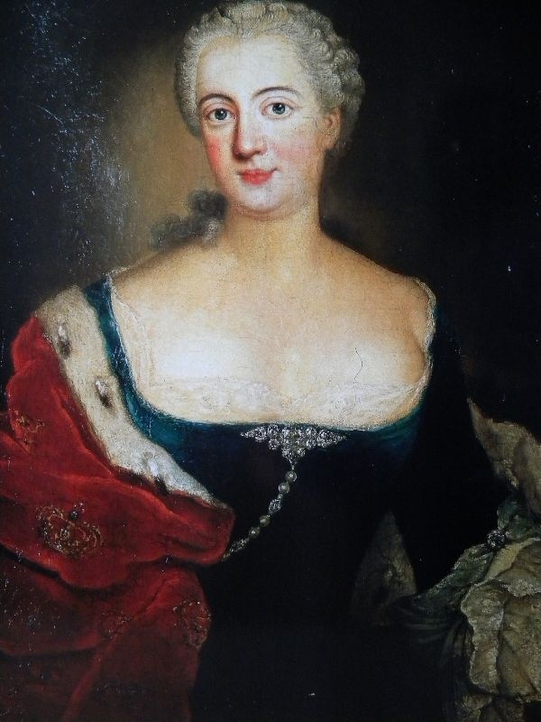 Foto: Porträt der Äbtissin Anna Dorothea Herzogin von Sachsen Weimar (Schloß Wernigerode GmbH RR-F)
