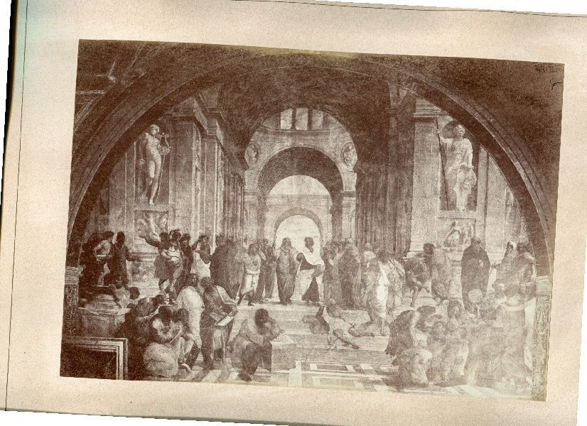 Chromolithographie: The School of Athens by Raphael (Schloß Wernigerode GmbH RR-F)