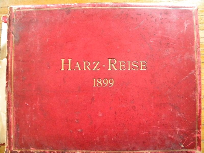 Harz-Reise 1899, großer Bildband mit originalen Fotografien (Schloß Wernigerode GmbH RR-F)