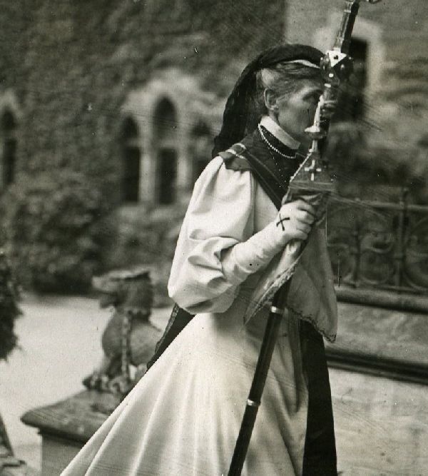Fotografie, Magdalena, Gräfin zu Stolberg Wernigerode, letzte Äbtissin des Klosters Drübeck (Schloß Wernigerode GmbH RR-F)