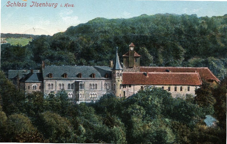 Postkarte: farbig, Schloß Ilsenburg (Schloß Wernigerode GmbH RR-F)