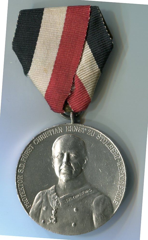 Medaille, 33. Provinzial Bundesschießen 1926 (Schloß Wernigerode GmbH RR-F)
