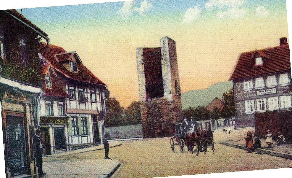 Postkarte, Wernigerode/a. Harz, Dullenturm (Schloß Wernigerode GmbH RR-F)