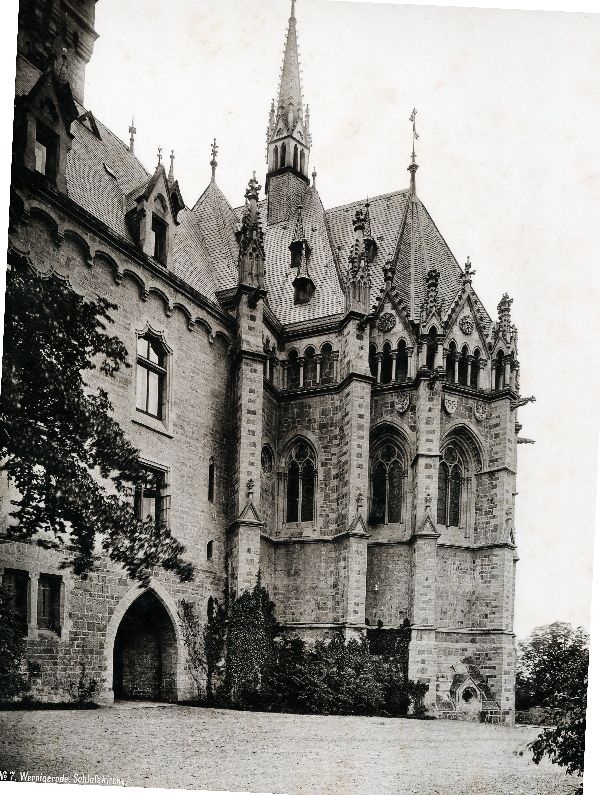 Fotographie: No.7 Wernigerode Schloßkirche 1891 (Schloß Wernigerode GmbH RR-F)