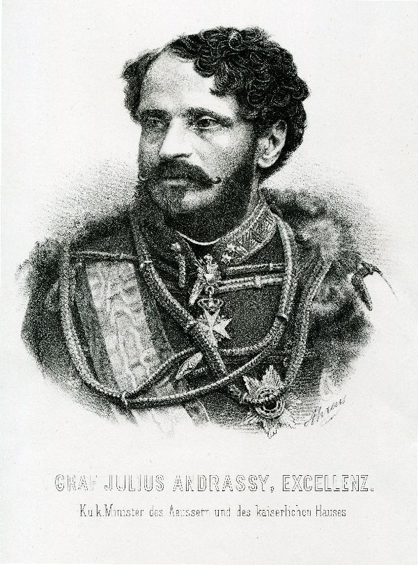 Graf Julius Andrassy (1823-1890), K. u. k. Minister des Äußeren und des kaiserlichen Hauses (Schloß Wernigerode GmbH RR-F)