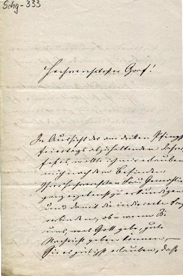 ... 03. Juni 1867 ... an Erlauchten Grafen (Schloß Wernigerode GmbH RR-F)