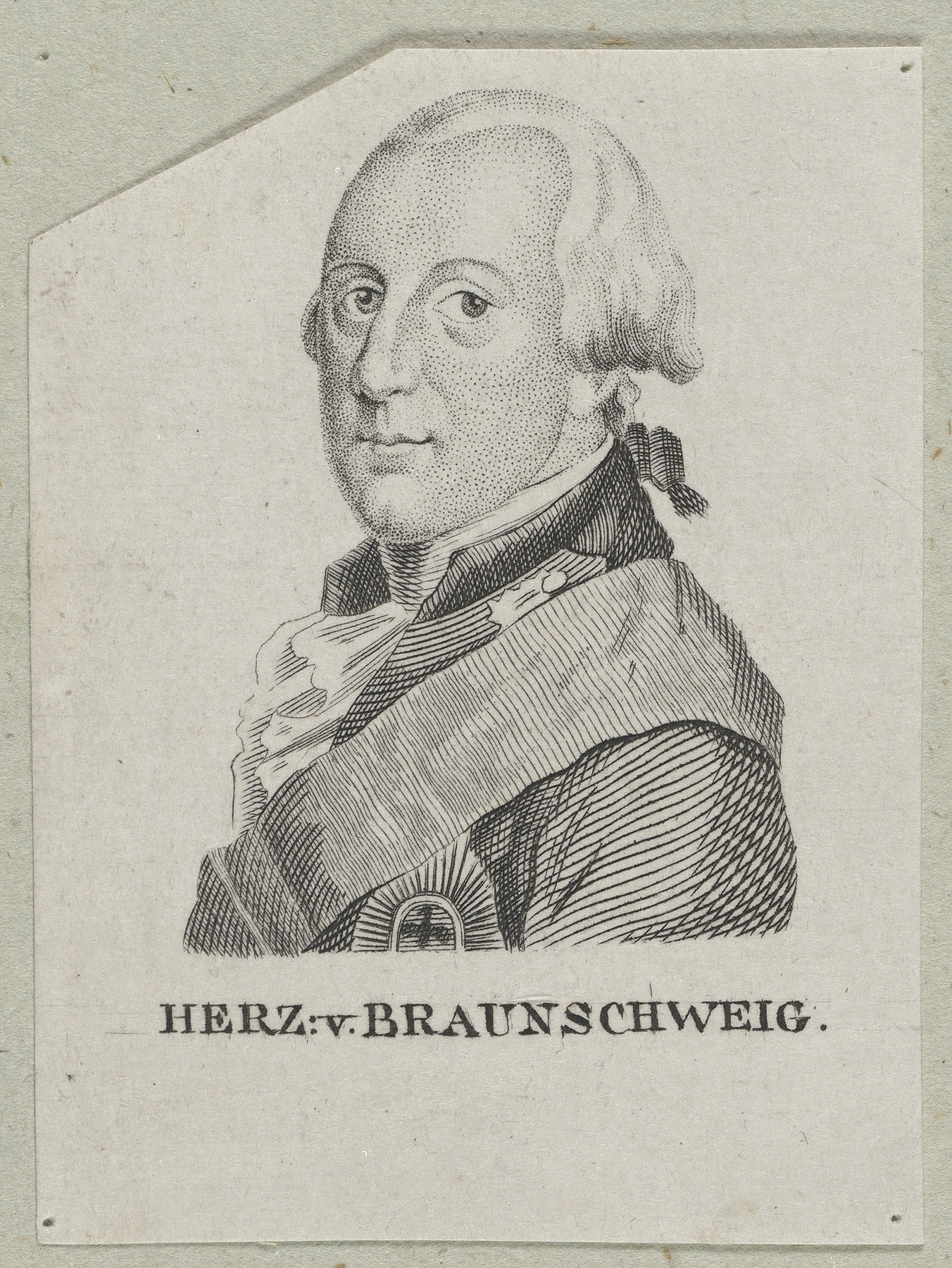 Bildnis des Herzogs Karl Wilhelm Ferdinand von Braunschweig-Lüneburg (Gleimhaus Halberstadt CC BY-NC-SA)