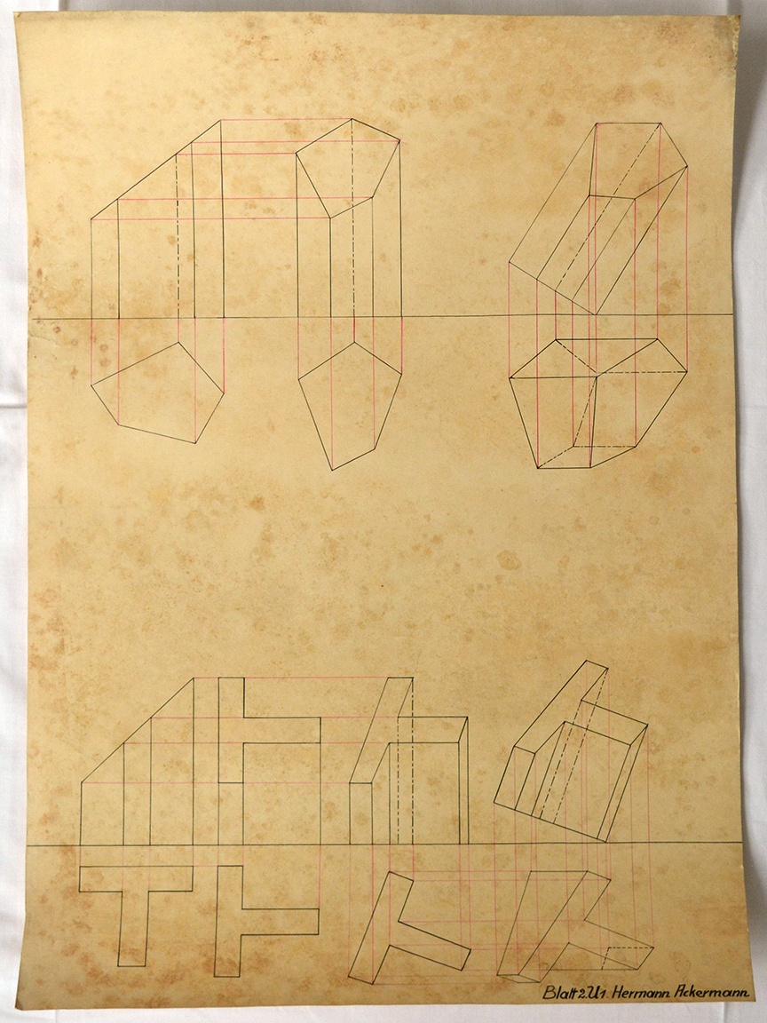 Geometrische Darstellung (Mansfeld-Museum im Humboldt-Schloss CC BY-NC-SA)