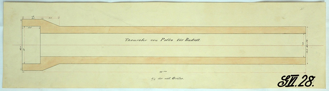 Thonrohr von Polko for Riestedt. (Mansfeld-Museum im Humboldt-Schloss CC BY-NC-SA)
