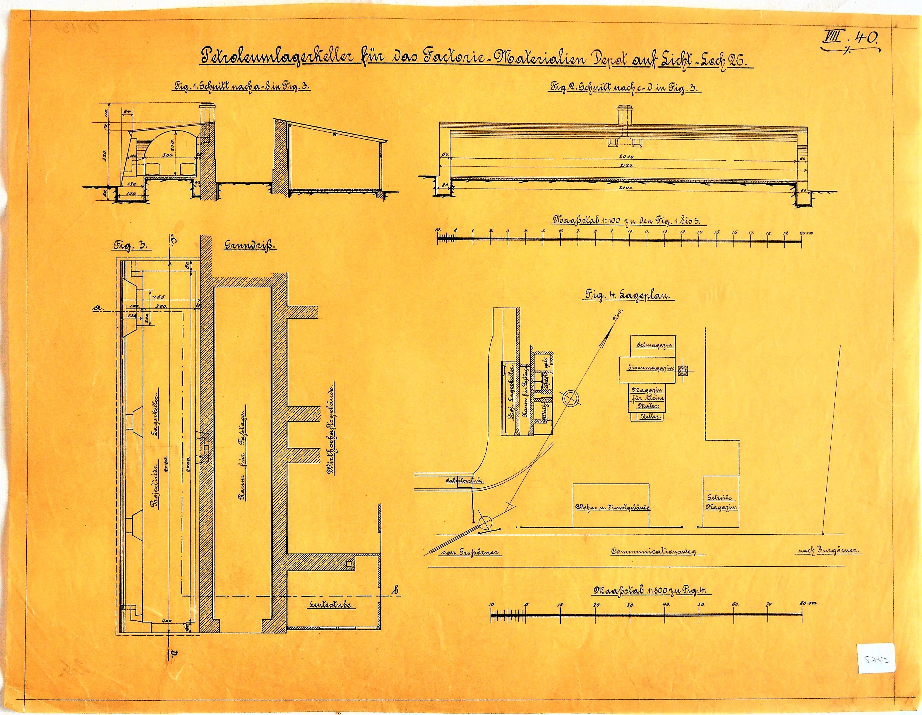 Petroleumlagerkeller für das Factorie-Materialien Depot auf Licht-Loch 26. (Mansfeld-Museum im Humboldt-Schloss CC BY-NC-SA)