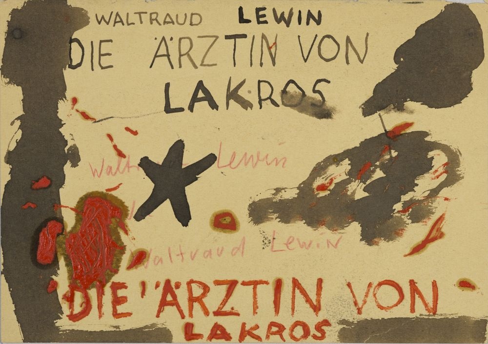 ohne Titel [Illustration zu "Die Ärztin von Lakros" von Waldtraut Lewin] (VG Bild-Kunst Bonn 2019 RR-F)