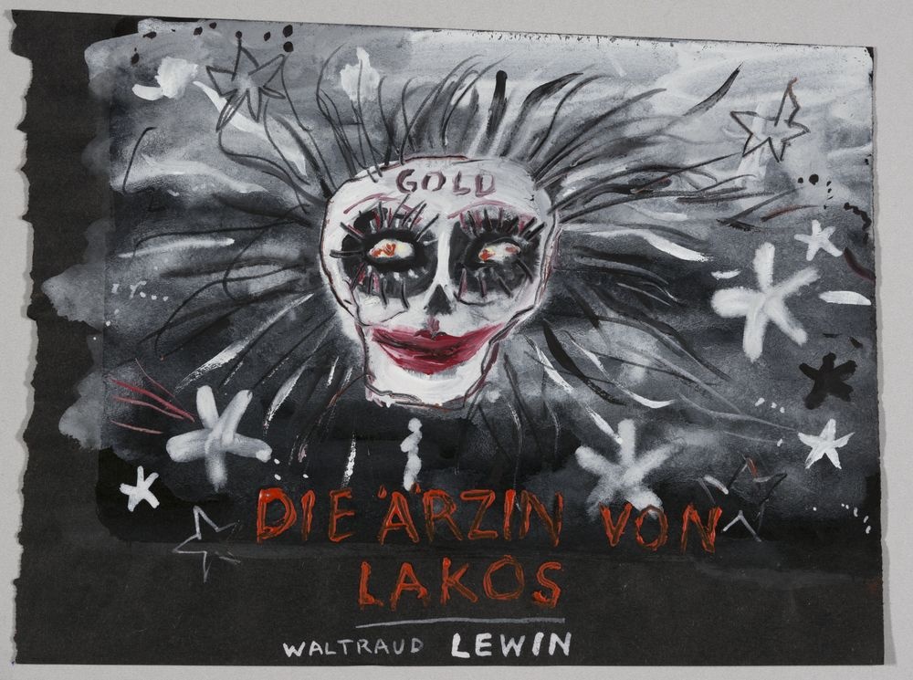 ohne Titel [Illustration zu "Die Ärztin von Lakros" von Waldtraut Lewin] (VG Bild-Kunst Bonn 2019 RR-F)