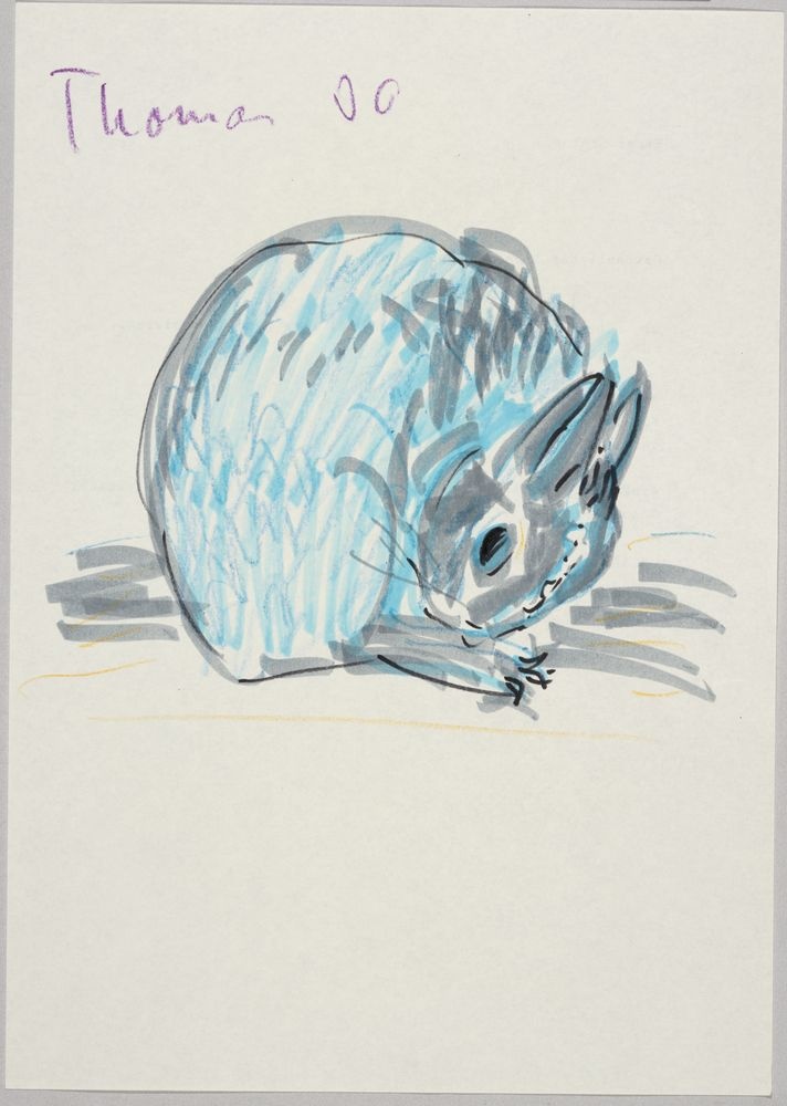 ohne Titel [Kaninchen] (VG Bild-Kunst Bonn 2019 RR-F)