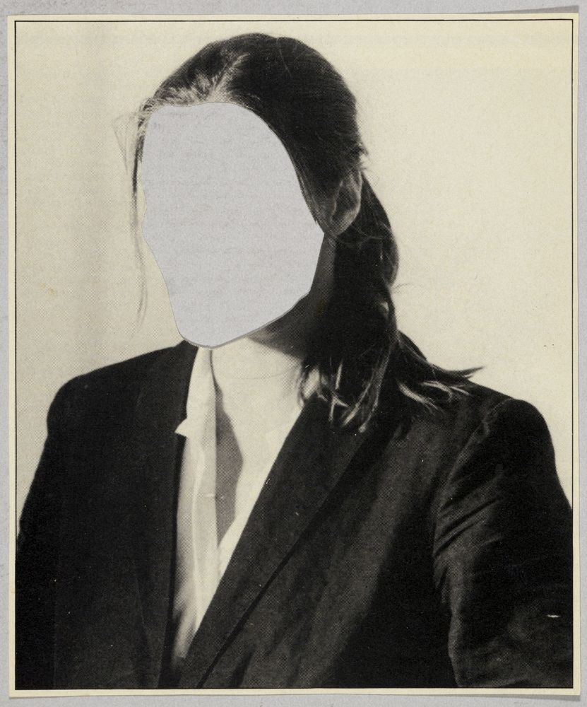 ohne Titel [Schnittfigur - Frau ohne Gesicht] (VG Bild-Kunst Bonn 2019 RR-F)