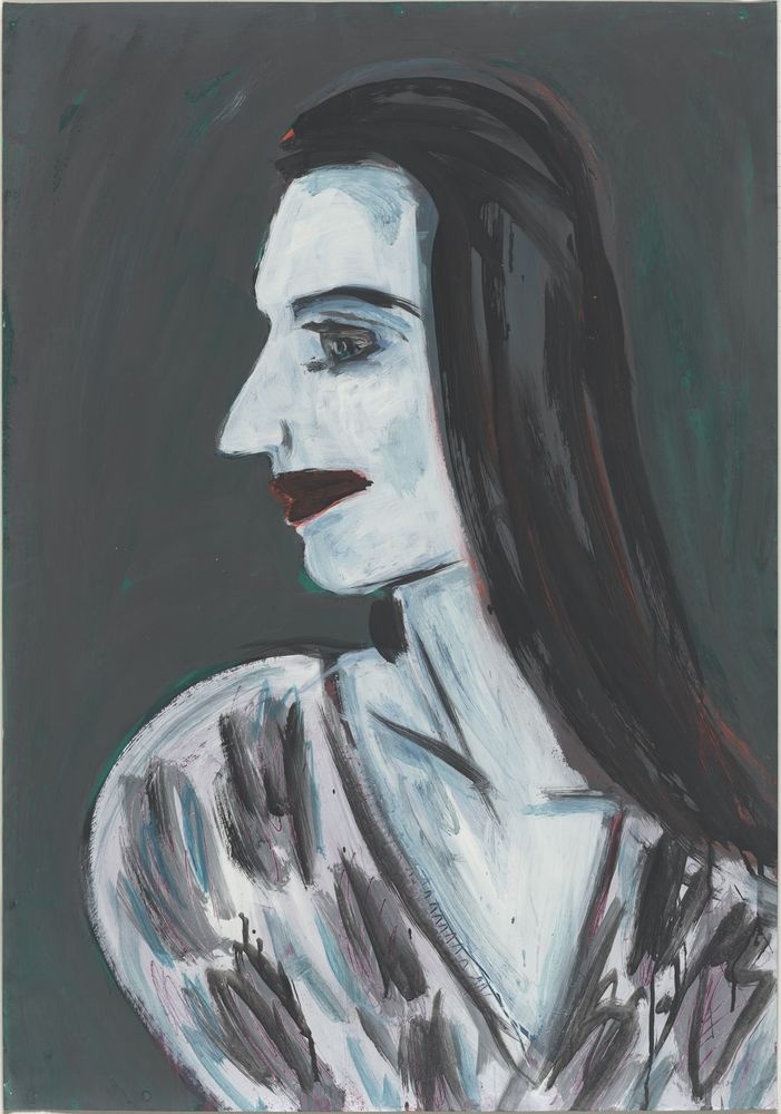 ohne Titel [Porträt einer Frau] (VG Bild-Kunst Bonn 2019 RR-F)
