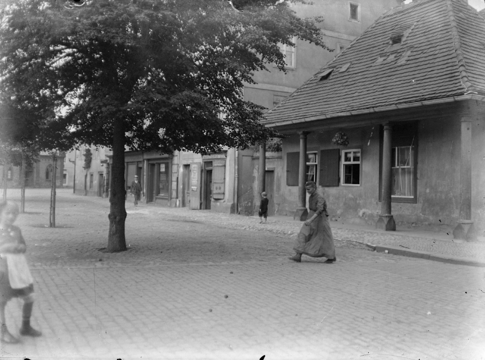 Merseburg, Rossmarkt, Nordseite, ehemalige Hauptwache (Kulturhistorisches Museum Schloss Merseburg CC BY-NC-SA)