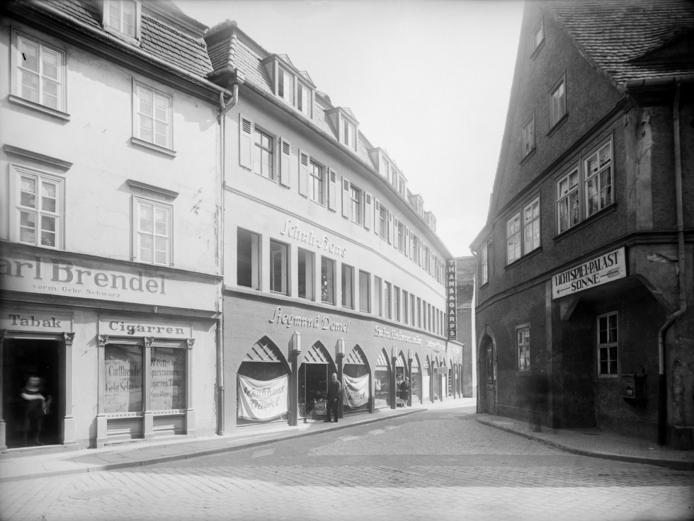 Merseburg, Sonnenwinkel  in der Gotthardstraße (Kulturhistorisches Museum Schloss Merseburg CC BY-NC-SA)
