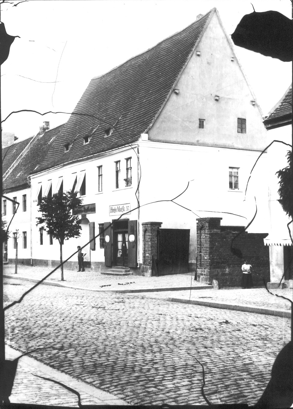 Merseburg, &quot;Gasthof Stadt Leipzig&quot; Neumarkt Nr. 46 (Kulturhistorisches Museum Schloss Merseburg CC BY-NC-SA)