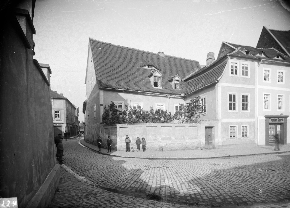 Merseburg, Entenplan Eingang zur Kleinen Ritterstraße (Kulturhistorisches Museum Schloss Merseburg CC BY-NC-SA)