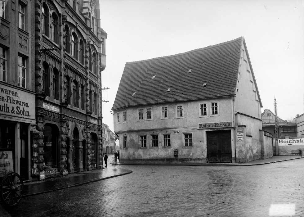 Merseburg, Entenplan, Westseite (Kulturhistorisches Museum Schloss Merseburg CC BY-NC-SA)
