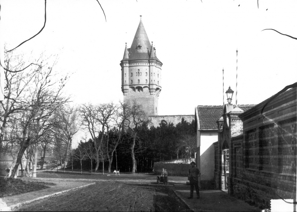 Merseburg, Turm der Kirche St. Sixti (Kulturhistorisches Museum Schloss Merseburg CC BY-NC-SA)
