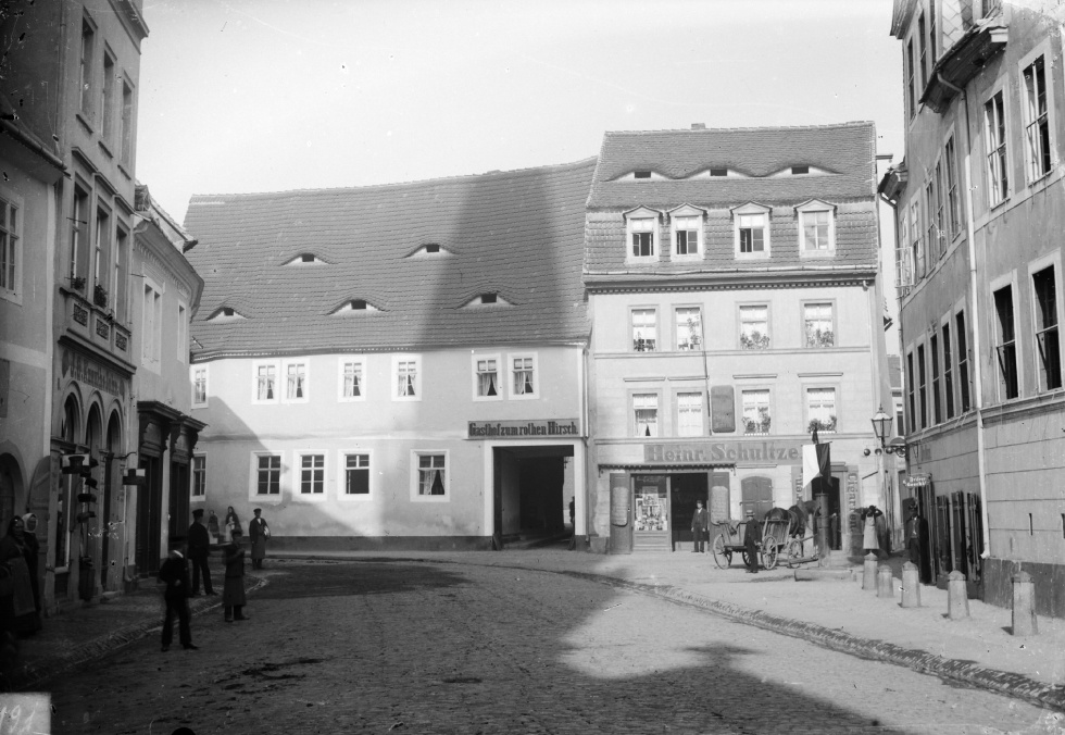 Merseburg, Entenplan - Westseite (Kulturhistorisches Museum Schloss Merseburg CC BY-NC-SA)